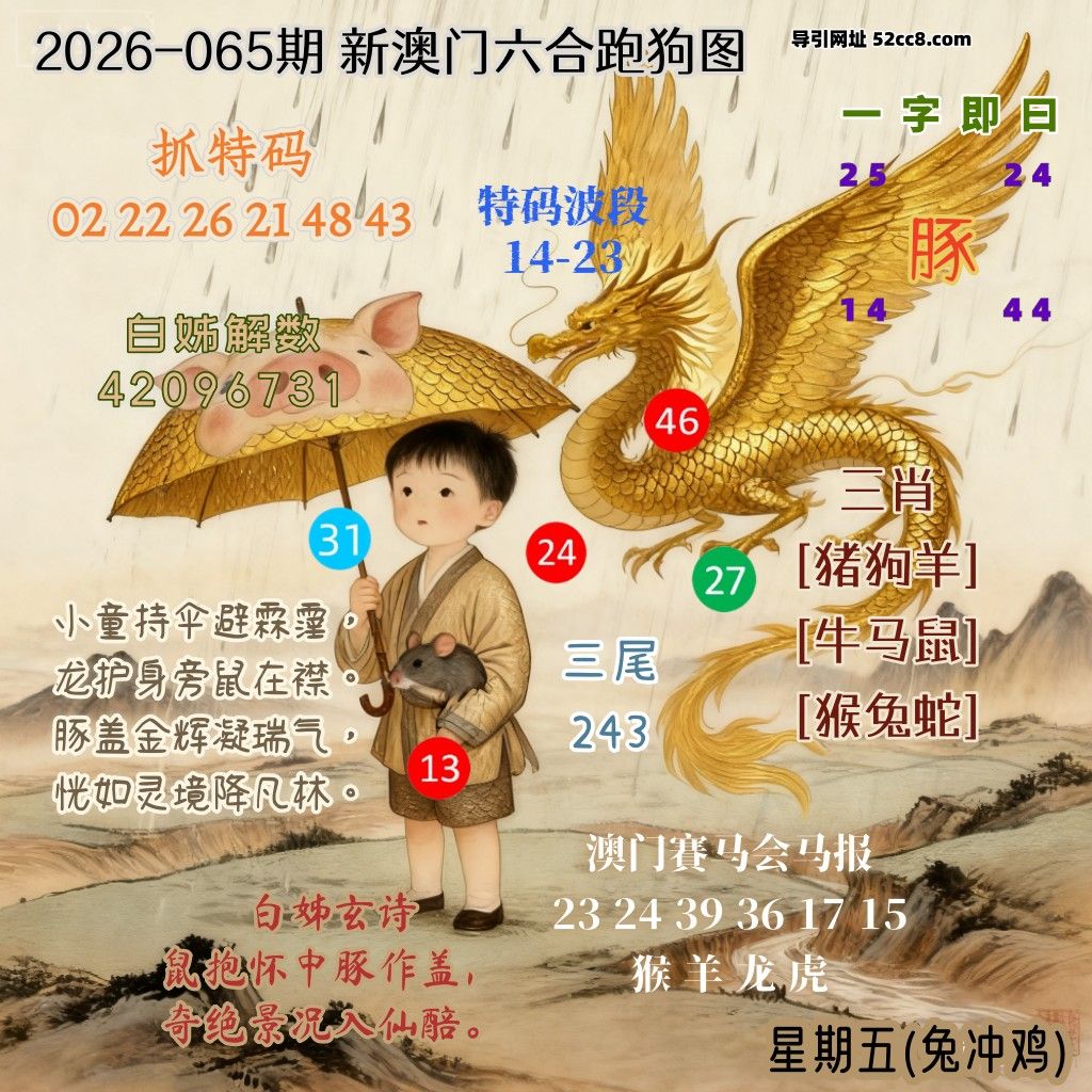 新澳门六合跑马图065期
