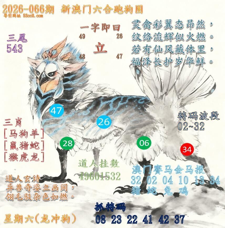 新澳门六合跑马图066期